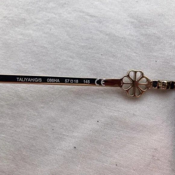 Kate Spade Woman TALIYAH/G/S - 086 HA | Sunglasses Havana Square Eyeglasses - Picture 12 of 17